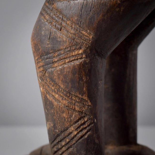 Brown Early 20th Century Bamana Jonyeleni Female Figure Mali For Sale - Image 8 of 13