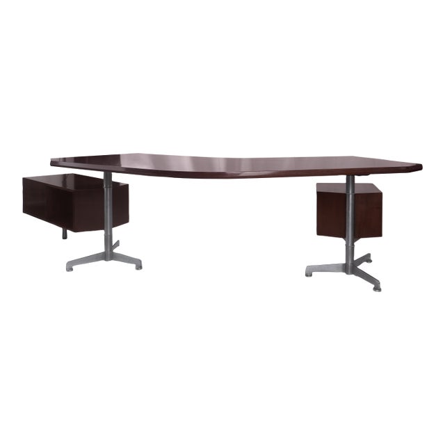 Osvaldo Borsani 'T-96' Boomerang Desk For Sale
