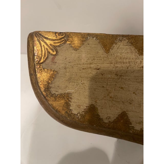 1970s 1970s Florentine Decorative Wall Shelf For Sale - Image 5 of 10