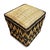 Vintage Kuba Cube Stool For Sale - Image 4 of 11