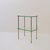 Brass Side Table with Double Glass Top in the style of Maison Jansen, 1940 For Sale - Image 10 of 16
