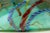 Viz Art Glass Green Fan Sculptural Blown Glass Vessel For Sale - Image 10 of 10