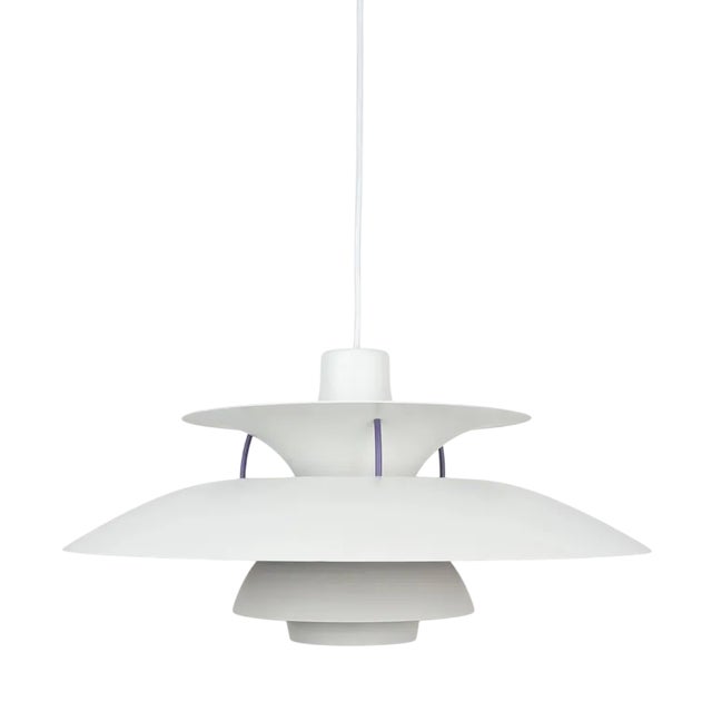 Vintage Danish PH 5 Lamps by Poul Henningsen for Louis Poulsen, 1958, Set of 2 For Sale