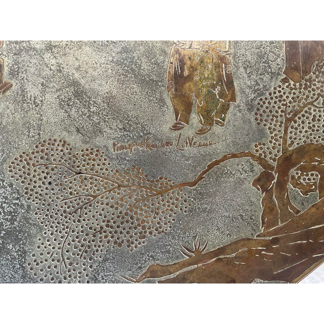 Philip and Kelvin LaVerne Mid-Century Coffee Table For Sale - Image 11 of 17