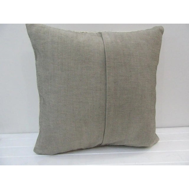 Turkish Handmade Patchwork Turkish Kilim Pillow Cover For Sale - Image 3 of 4