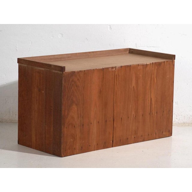 Antique Low Cabinet with Sliding Doors For Sale - Image 12 of 14