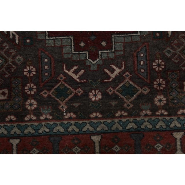 Caucasian Style Rug 3'8" X 14'9" For Sale - Image 6 of 12