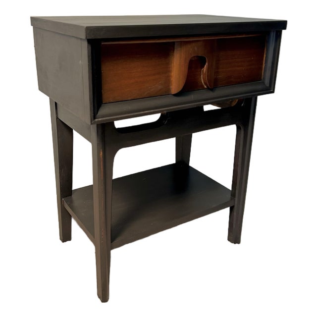 Vintage Mid Century Modern Nightstand by Caldwell Furniture Company, Attributed For Sale