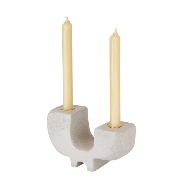 Contemporary Ruby Candleholder by Rubble Workshop For Sale - Image 3 of 3