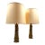 1900s Art Nouveau Bronze Table Lamps - a Pair For Sale