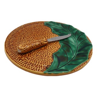 Mid-Century Ceramic Platter by Bernardo Ambrogio, Vallauris, France, 1960s For Sale