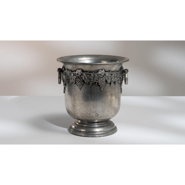 Mid 20th Century France Silver Ice Bucket For Sale - Image 4 of 15