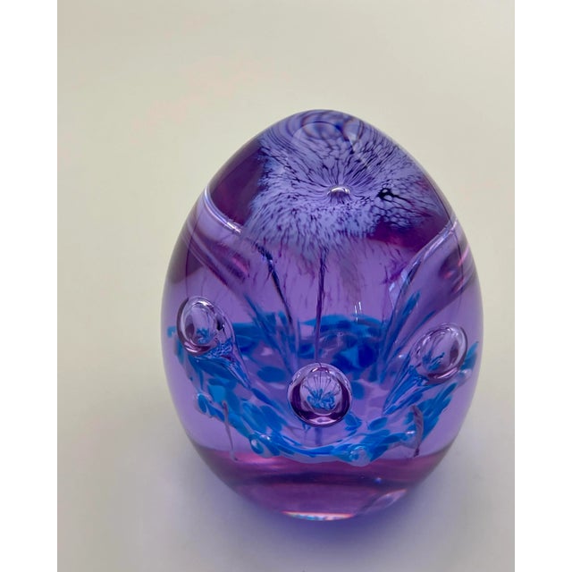 A beautiful numbered translucent glass paperweight which was made in Scotland. Ships within 1-2 days using USPS. All items...