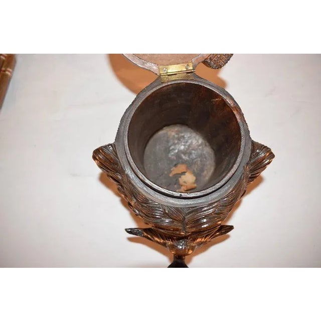 Mid 19th Century 19th C Black Forest Carved Humidor For Sale - Image 5 of 6