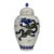 Chinoiserie Dragon Lidded Ginger Jar, Green & Blue Dragon Porcelain Temple Jar Oriental Mantel Decor For Sale