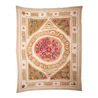 Vintage Suzani from Samarkand Uzbekistan, 1970s For Sale