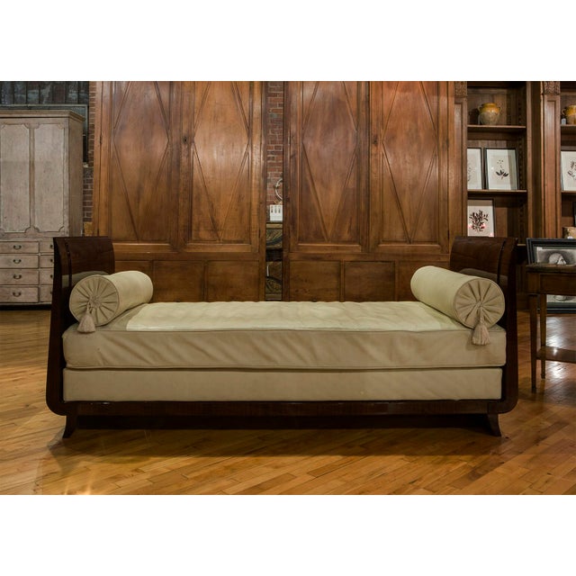 French Macassar Wood Day Bed Chairish