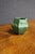 Early 20th Century Van Briggle Attributed Green Luna Moth Art Pottery Vase For Sale - Image 5 of 11