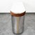 Mid-Century Modern Mid Century Modern Bar Cabinet Mirrored 1970s Fridge Italy Willy Rizzo Suede MCM For Sale - Image 3 of 10