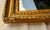 Gold Antique Hand-Gilded Giltwood Wall Mirror With Stepped Molded Frame For Sale - Image 8 of 11