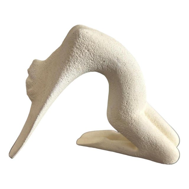 White Stone Sculpture, 1970s For Sale - Image 13 of 13