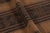 Wood Vintage Tuareg Mat, Bold Geometric Stripes in Beige-Brown - Rug & Kilim For Sale - Image 7 of 8