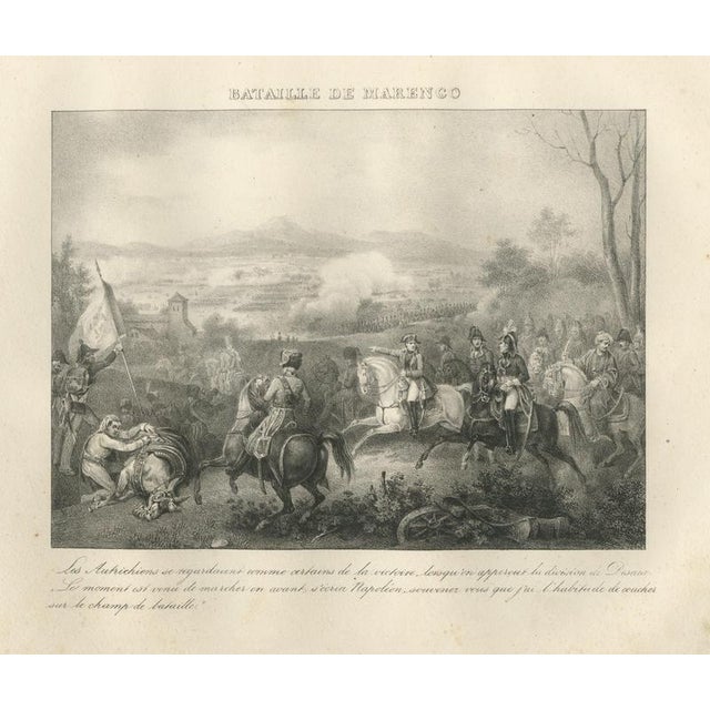 Madou, Battle of Marengo, Desaix Arrives, 1827, Lithograph For Sale - Image 9 of 9