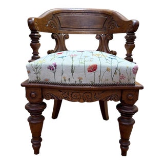 Office Chair in Oak For Sale