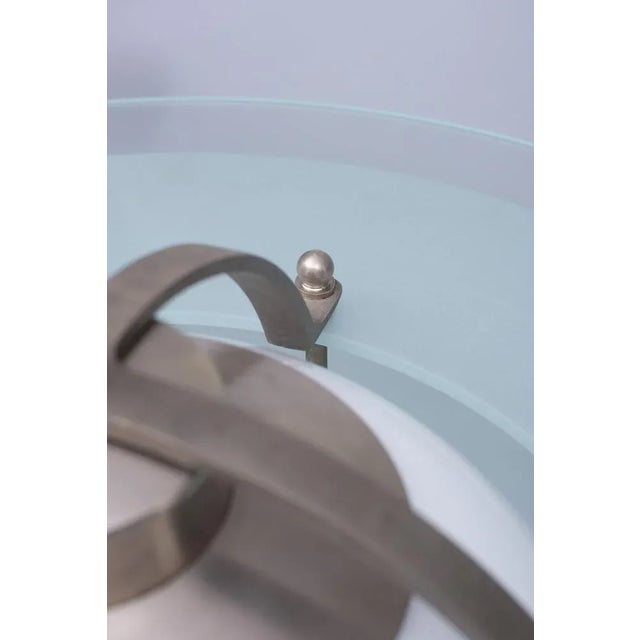 Mid-Century Modern Art Deco Saturn Lamp by Willem H Gispen for Louis Van Teeffelen For Sale - Image 3 of 15