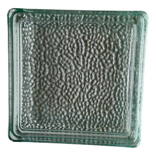 Pressed Glass Bowl by Le Corbusier for Lumax Nevada, 1940s For Sale