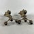 Mid-Century Bronze 4-Flame Candelabras with Noble Figures, Set of 2 For Sale - Image 5 of 11