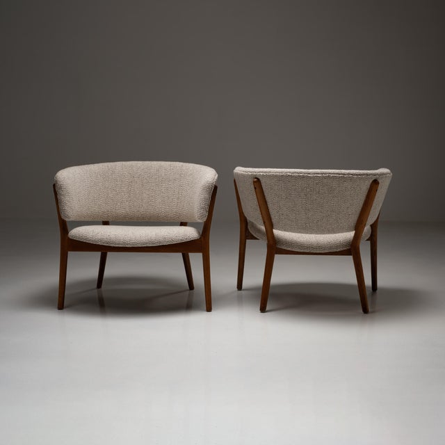 Nd-83 Armchairs by Nanna Ditzel for Søren Wiladsen, 1950s, Set of 2 For Sale - Image 11 of 18