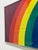 Rare Otto Piene "Rainbow" Serigraph on Canvas, Signed For Sale - Image 10 of 13