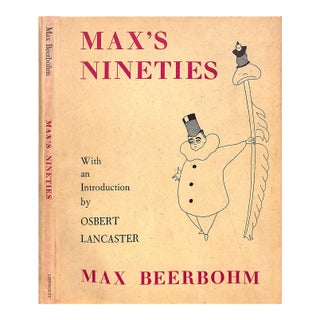 "Max's Nineties: Drawings 1892-1899" 1958 Beerbohm, Max For Sale