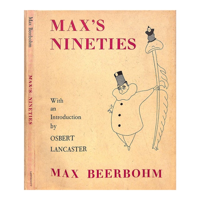 "Max's Nineties: Drawings 1892-1899" 1958 Beerbohm, Max For Sale