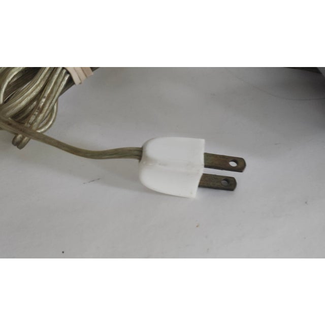 Vintage Casella Lighting of San Francisco Chrome Heavy Desk Lamp Adjustable Height For Sale - Image 9 of 17