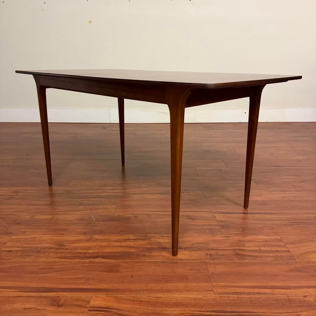 Mid-Century Modern A.h. McIntosh Teak Butterfly Leaf Dining Table For Sale - Image 3 of 11