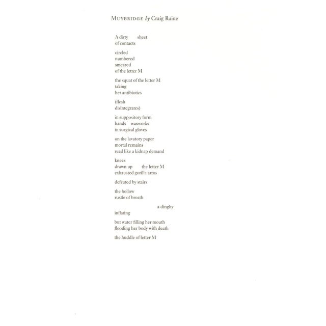 'M' from 'Hockney's Alphabet' By David Hockney 1991 Lithograph on Exhibition Fine Art Cartridge paper 24 x 32 cm (9.44 x...