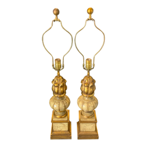 20th Century Neo Classical Style Lamps - a Pair
