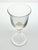 Murano 1990s Murano Torcée 3 Wine Glasses Swirl Optic Hand Blown 24k Gold Flakes - Set of 3 For Sale - Image 4 of 7