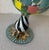 Boho Chic Mackenzie Childs Hand Painted Wine Glasses - Set of 4 For Sale - Image 3 of 4