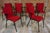 Black Vintage Occhio Desk Chairs by Roel Vandebeek for Drisag, 2000s, Set of 6 For Sale - Image 8 of 11