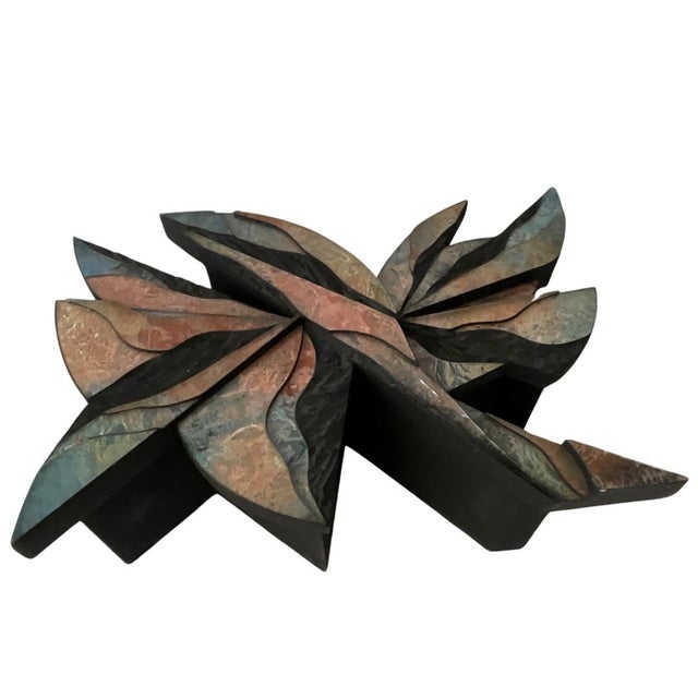 1970s Laddie John Dill Abstract Coffee Table Base For Sale In Los Angeles - Image 6 of 7