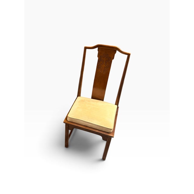 Century Furniture 1970s Raymond Sobota for Century Furniture Chin Hua Burl Wood Desk & Chair For Sale - Image 4 of 15