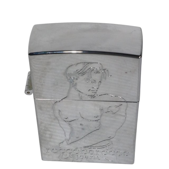 Chrome Roccobarocco Jeans Perfume Dispenser C 1995 For Sale - Image 8 of 10