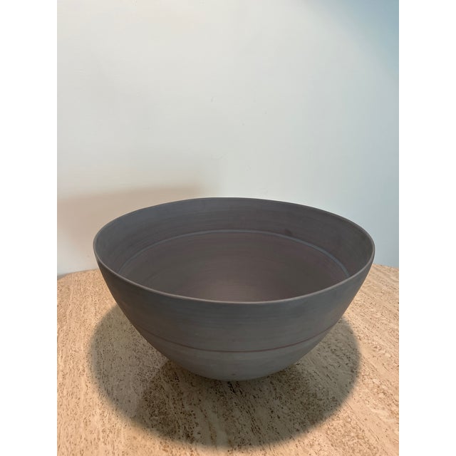 Contemporary Rena Menardi Ceramic Bowl For Sale - Image 3 of 8