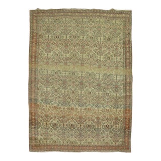 Late 19th Century Fine Persian Senneh Rug - 4'6" x 6' For Sale