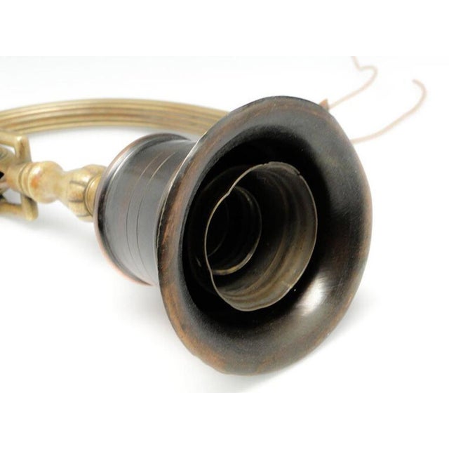 Metal Wall Lamp, Poland, 1890s For Sale - Image 7 of 9