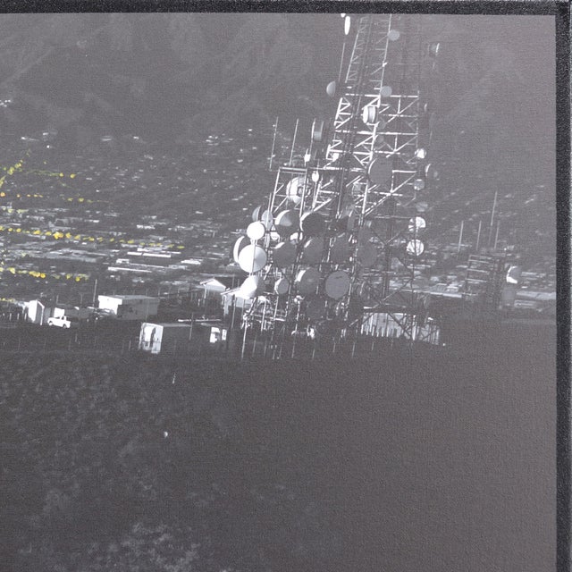 Hollywoodland - Where It All Happens - Original Los Angeles Hollywood Sign Acrylic and Photograph on Canvas by Pete Kasprzak For Sale In Los Angeles - Image 6 of 9
