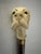 Vintage Cane/Walking Stick With Yellow Lab Head For Sale - Image 4 of 5